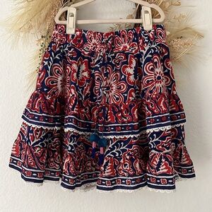 Like-new BELL by Alicia Bell girls floral skirt
